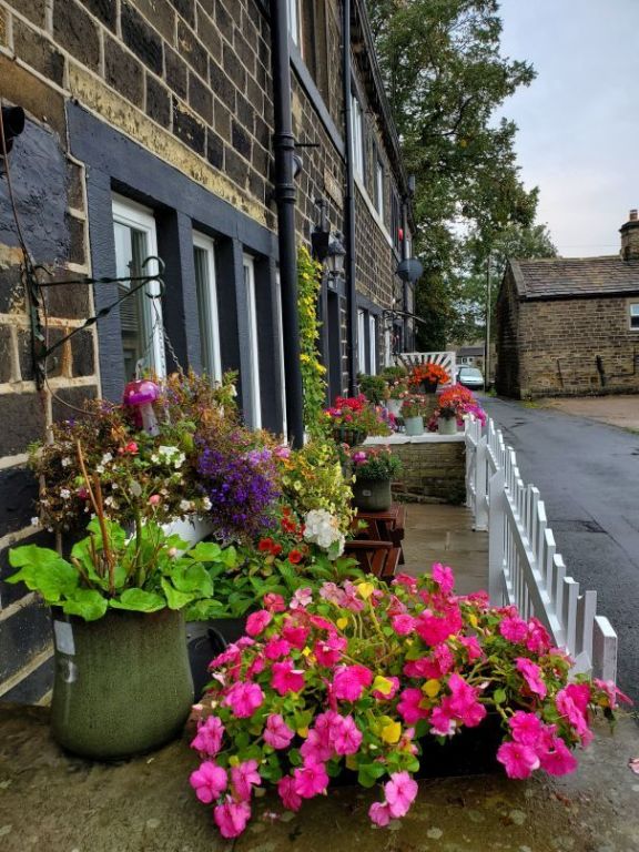 Great garden Golcar village