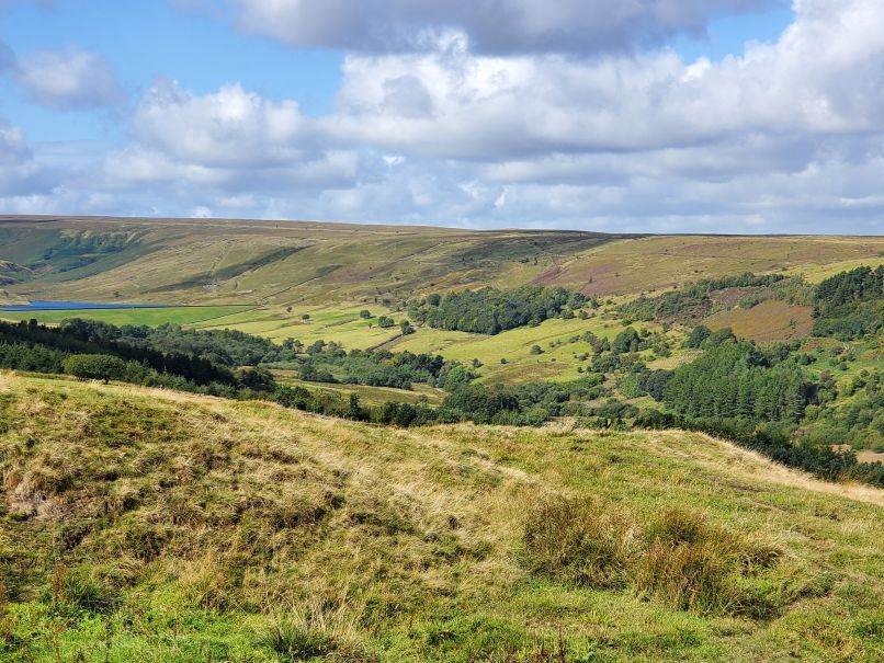 Reservoir and Peninne Way view