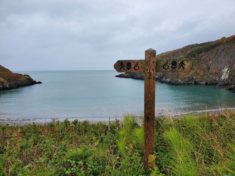 Coast Path Trail Sign