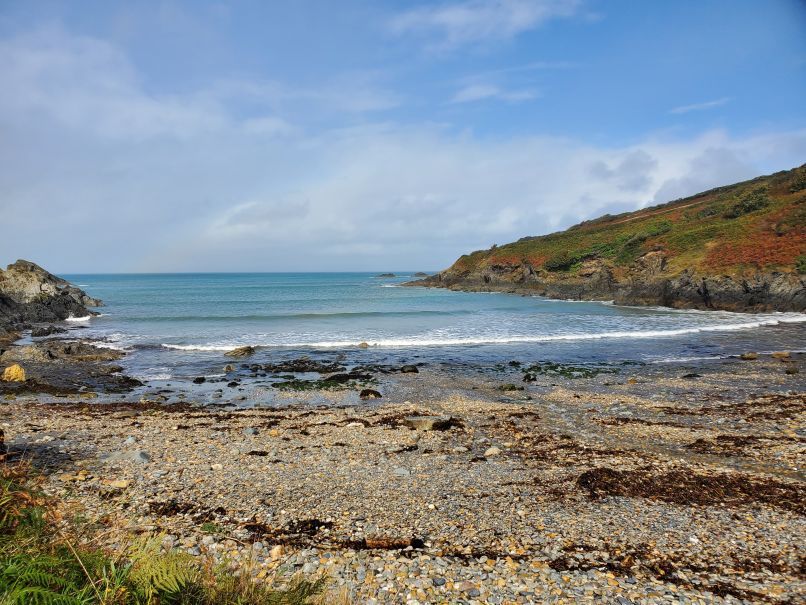 Aber Bach rocky beach