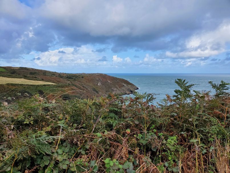 Clouds and sea