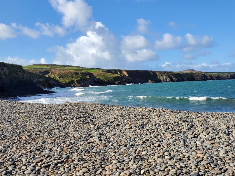 Aberreiddy beach view