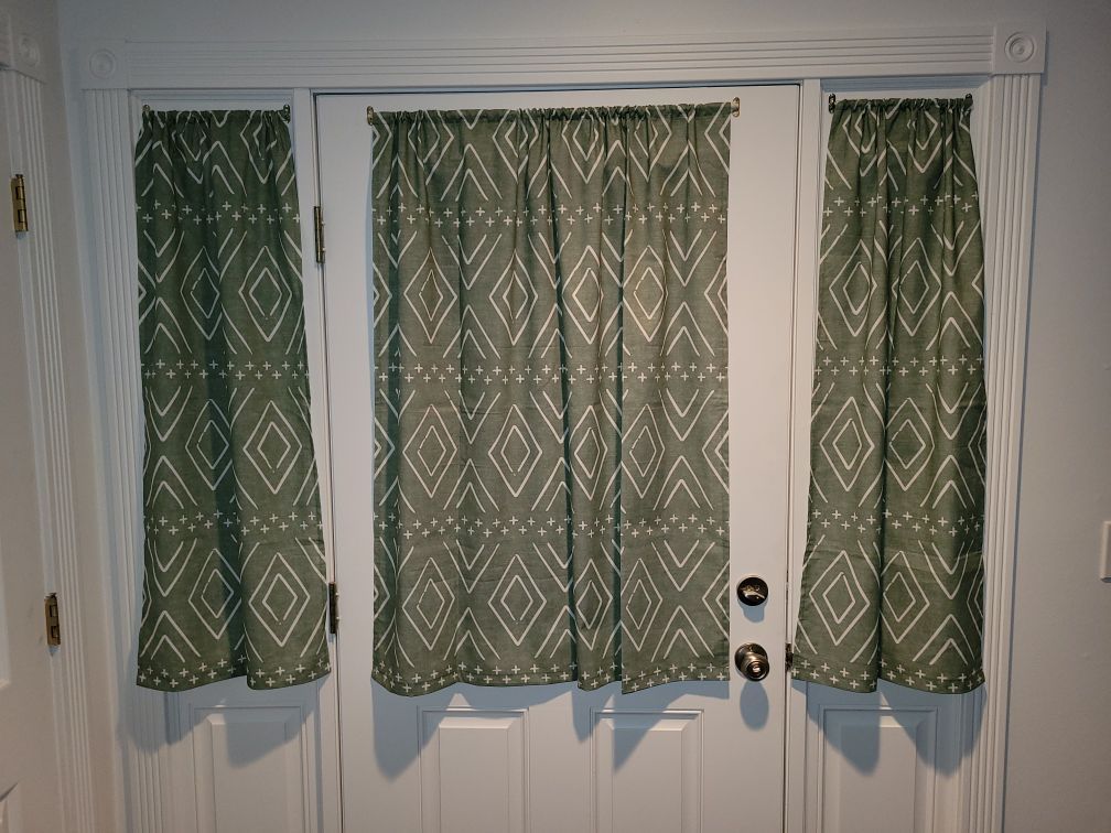 New Front Door Curtains