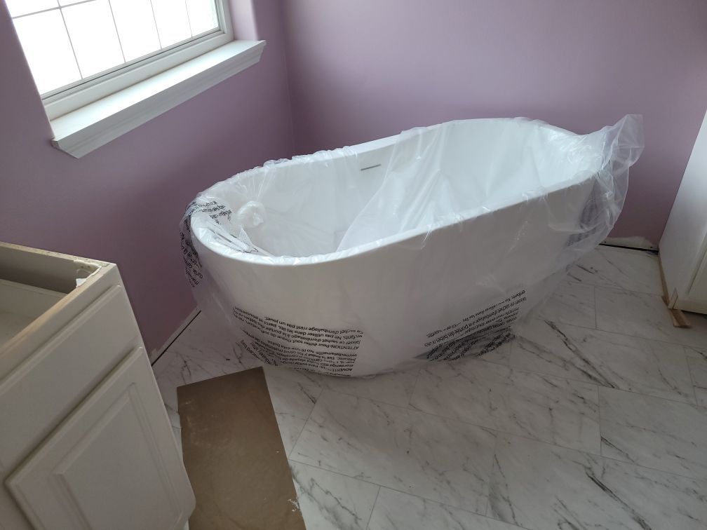 New Tub, not in final place yet