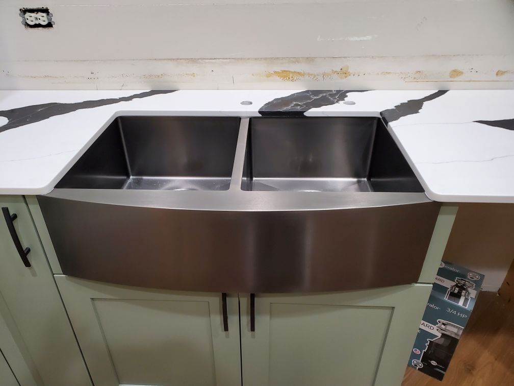 New Farmhouse sink Installed